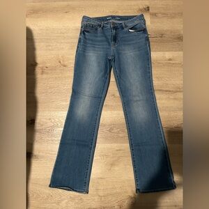 Old Navy Mid Rise Kicker Boot Cut Jeans